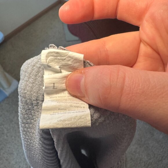 Fabletics Waffle Knit Long Sleeve Cropped Workout Shirt - Picture 14 of 14